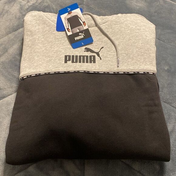 Men’s Puma ColorBlock Hoodie - Picture 3 of 4